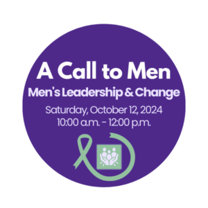 Button for registering to attend the A Call to Men: Men's Leadership and Change event on October 12, from 10 a.m. to 12 p.m.