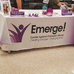 An Emerge table at an event